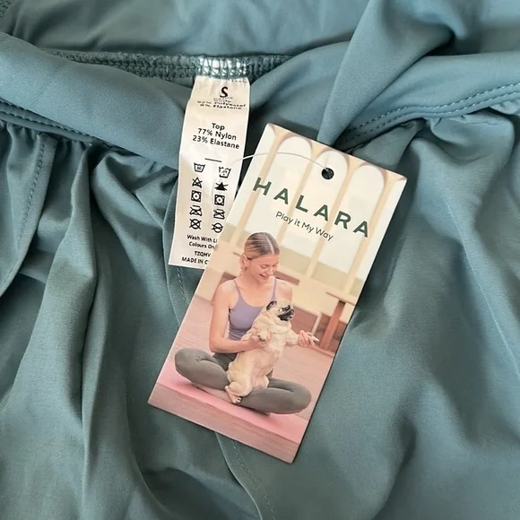 Halara Breezeful™ Palazzo Flowy Split Wide Leg Quick Dry Casual Pants. - Picture 8 of 12